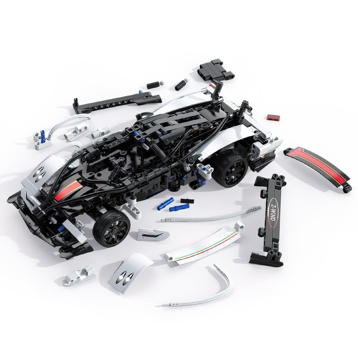 Конструктор радиоуправляемый &laquo;Спорткар&raquo;, 457 деталей, 2 варианта управления