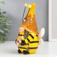 Сувенир полистоун "Гномелла - царица пчёл" 15х10 см