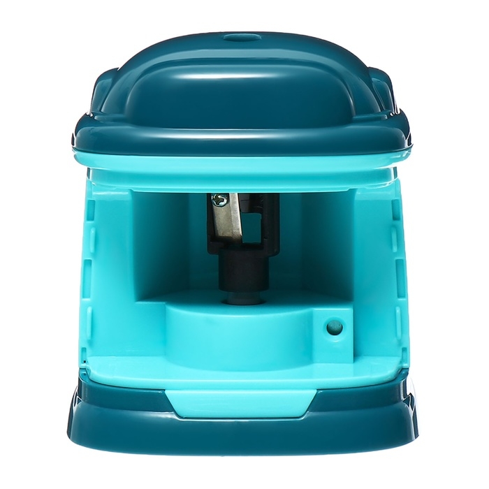 Точилка электрическая (батарейки в комплект не входят).работает от 2-х АА батареек Бирюзовый