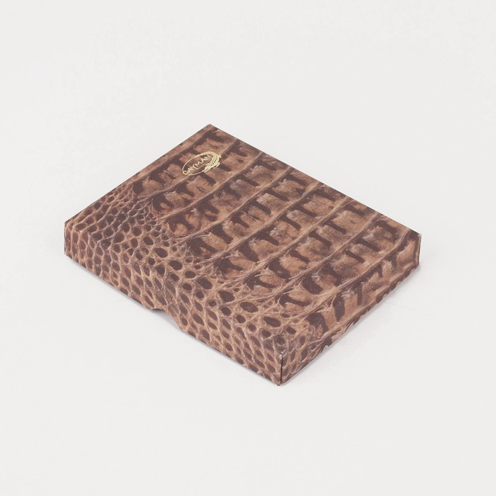 Портмоне мужское на кнопке, отдел для автодокументов, цвет чёрный Портмоне мужское на кнопке, отдел для автодокументов, цвет чёрный