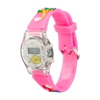 Часы наручные электронные, детские "Самолет", ремешок силикон l-21.5 см Часы наручные электронные, детские "Самолет", ремешок силикон l-21.5 см