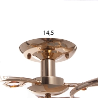 Люстра "Виола" БП 3х40Вт Е27 Золото МОДЕЛЬ: 2612379 Люстра "Виола" БП 3х40Вт Е27 Золото МОДЕЛЬ: 2612379