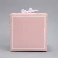 Коробка подарочная складная, упаковка, &laquo;С 8 Марта, нежные цветы&raquo;, 12 х 12 х 12 см