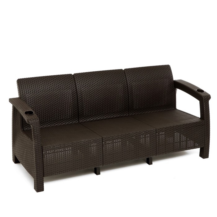 Набор садовой мебели Набор садовой мебели "Ротанг": стол + 2 кресла, диван 2-хместный, диван 3-хместный