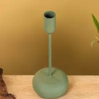 Подсвечник на 1 свечу текстурный "Болотный" 8х8х20 см