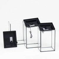 Комплект аквариумов "Матрёшка" - 3 шт, с крышками, Колонна, 24 л, 30 л, 36 л Комплект аквариумов "Матрёшка" - 3 шт, с крышками, Колонна, 24 л, 30 л, 36 л