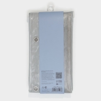 Штора для ванной "Дождь", 180х180 см, PEVA