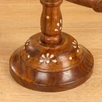 Подставка для кружек "Дерево" 12х12х34 см, дерево шишам