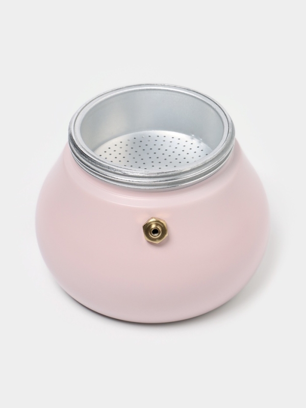 Кофеварка гейзерная "Облако" на 3 чашки, цвет розовый