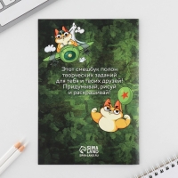 Набор: смешбук А5, 8 листов и восковые мелки «Настоящий герой» Набор: смешбук А5, 8 листов и восковые мелки «Настоящий герой»