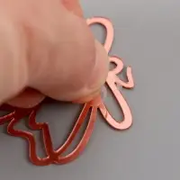 Топпер для торта &laquo;Бабочки&raquo;, 5 шт., розовое золото