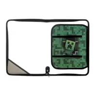 Папка для труда, А4, пластиковая, 23&times;32.5&times;2.5 см &laquo;Пиксели&raquo;