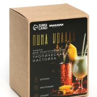 Набор для приготовления настойки &laquo;Пина колада&raquo;, набор специй, штоф