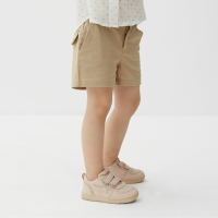 Шорты детские MINAKU: Cotton Collection цвет бежевый, рост 122 Шорты детские MINAKU: Cotton Collection цвет бежевый, рост 122