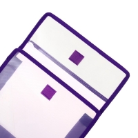 Папка для тетрадей А5 (230 х 190 х 50 мм), с клапаном на липучке, пластик/текстиль, Calligrata