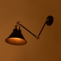 Бра "Гафон" Е27 40Вт черный 18х25х35см