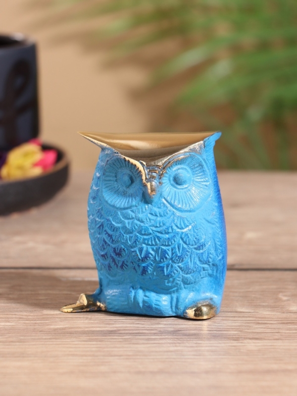 Сувенир "Совёнок" латунь 6х3,5х7,5 см