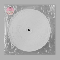 Резинка вязанная 60мм 40&plusmn;2м белый АУ