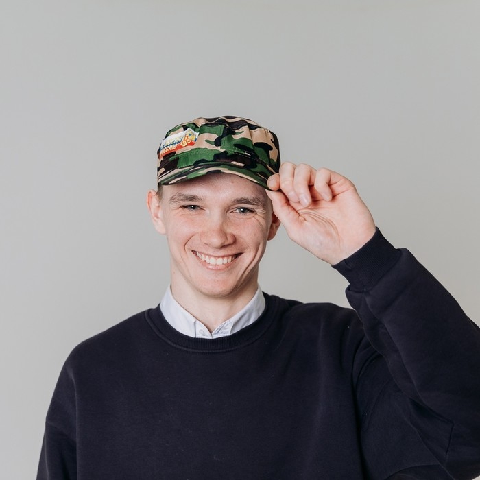 Кепка взрослая &laquo;Я люблю Россию&raquo;