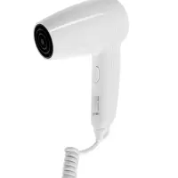 Фен LGE-006, 1600 Вт, настенный, 2 скорости, крепление, белый