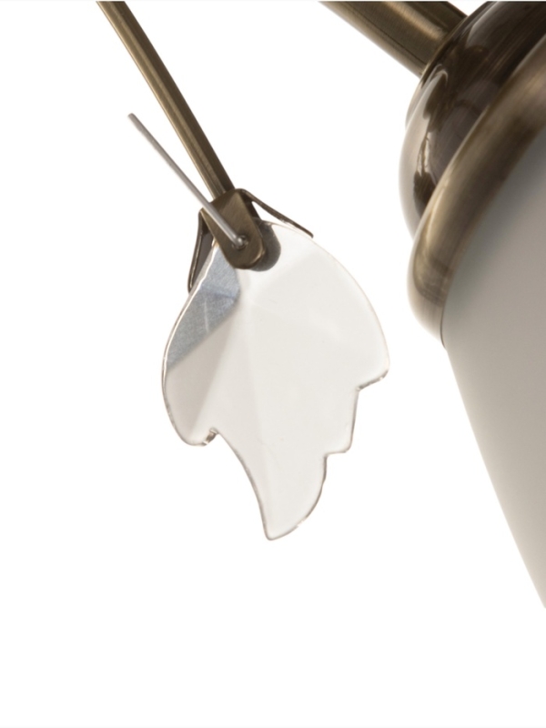 Люстра "Луиза" 3х40Вт Е27 бронза 56х56х26см