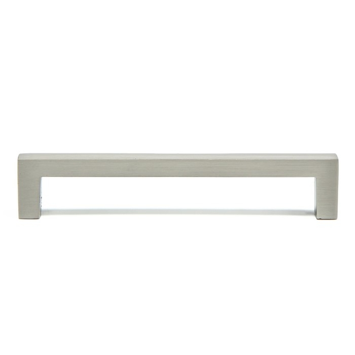 Ручка-скоба CAPPIO SQUARE RSC008, нержавеющая сталь, м/о 128 мм, цвет серебро, 4 шт.