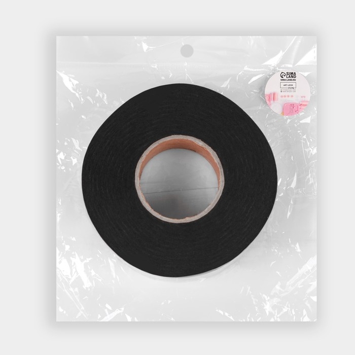 Паутинка клеевая, 40 мм, 73 &plusmn; 1 м, цвет чёрный