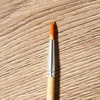 Кисть для рисования набор 5 шт. синтетика круглые &laquo;Искусство должно быть во всем&raquo; № 2, 4, 6, 8, 10