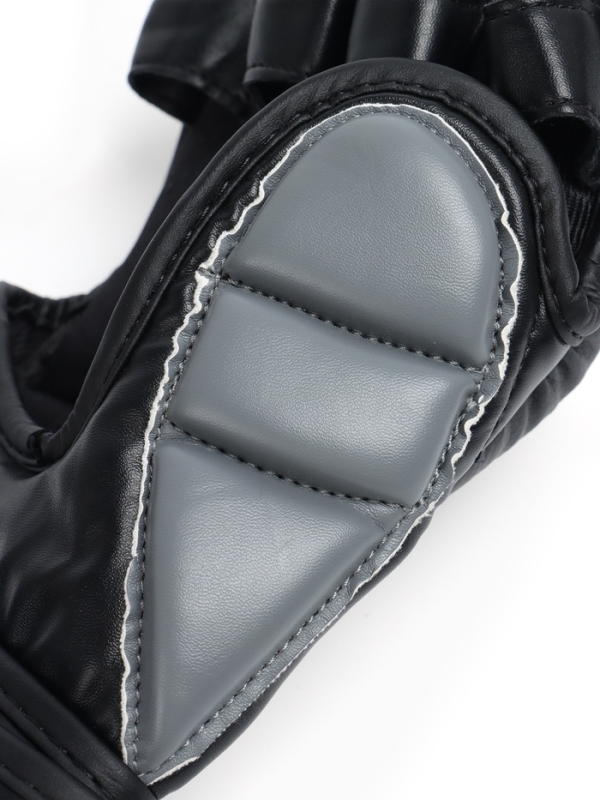 Перчатки для ММА гибрид FIGHT EMPIRE, BLACK-L, чёрные, размер L