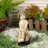 Садовый светильник на солнечной батарее «Девочка», 47 см, 1 LED, свечение тёплое белое Садовый светильник на солнечной батарее «Девочка», 47 см, 1 LED, свечение тёплое белое