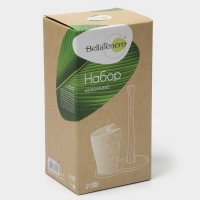 Набор кухонный для бумажных полотенец и кухонных принадлежностей 19,5х12,5х25,5 см