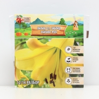 Лилия О.Т. Гибрид Rising Moon, луковица в пакете с перфорацией, р-р 12/14, 2 шт.