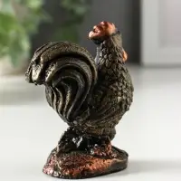 Фигура "Золотой петух" 9,7х8х5 см
