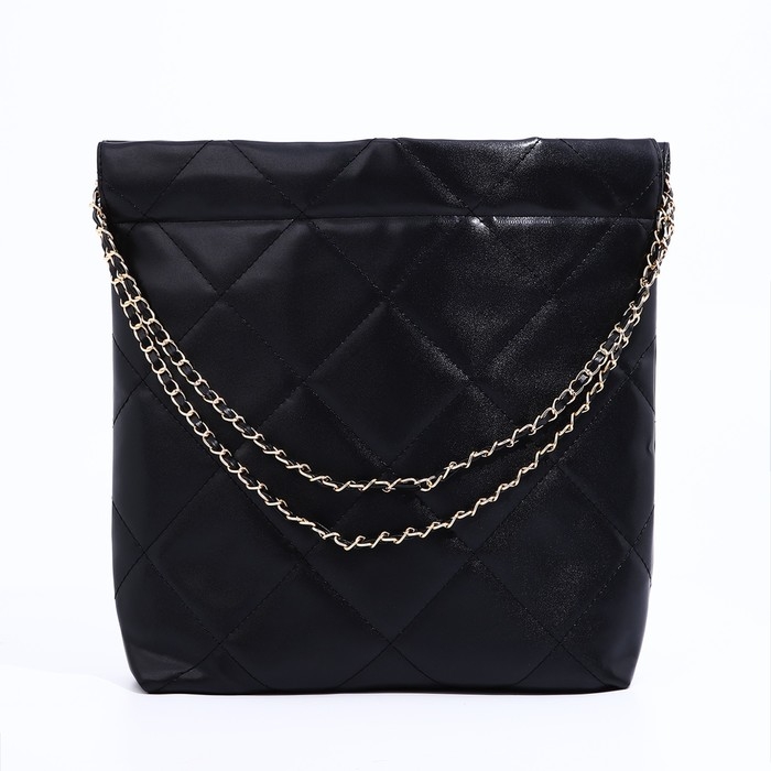 Сумка-мешок без застёжки, цвет чёрный Сумка-мешок без застёжки, цвет чёрный