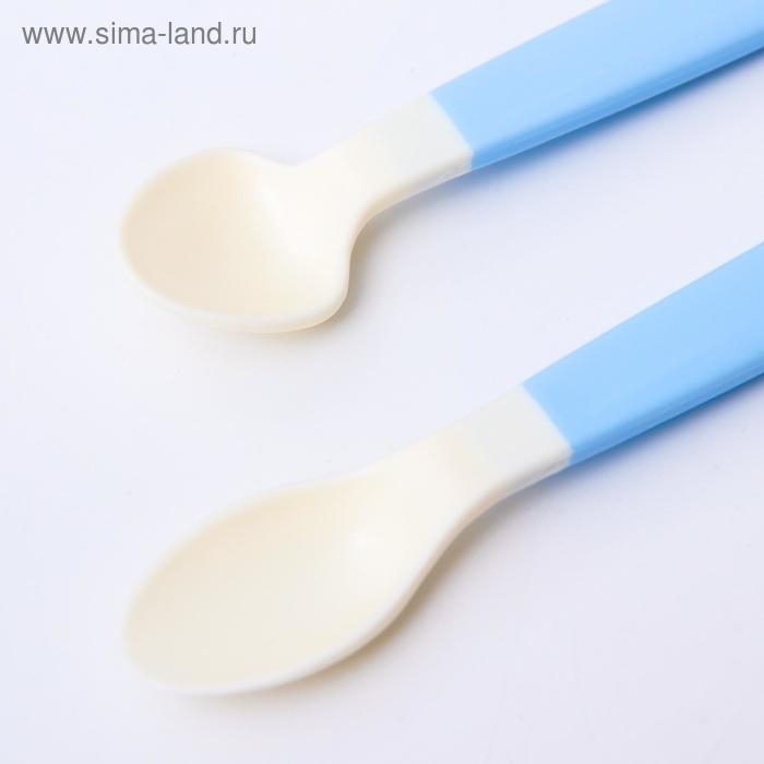 Ложки детские для кормления от 5 мес., 2 шт., цвета МИКС