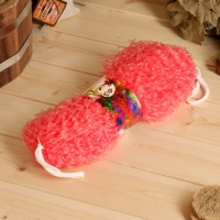 Мочалка банная большая &laquo;Бублик&raquo;, 32 см, МИКС