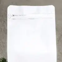 Пакет восьмишовный с клапаном, плоское дно, белый,15&times;32.5&times;9.5 см