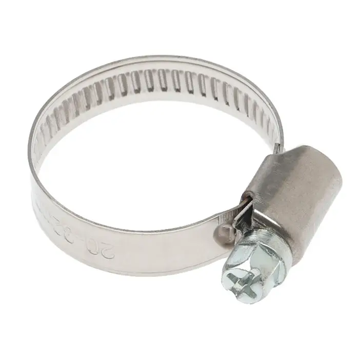 Хомут червячный ZEIN engr, диаметр 20-32 мм, ширина 9 мм, нержавеющая сталь