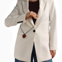 Портупея с кулоном &laquo;Сердечко&raquo; кожа, трансформер, коричневая, 150 см