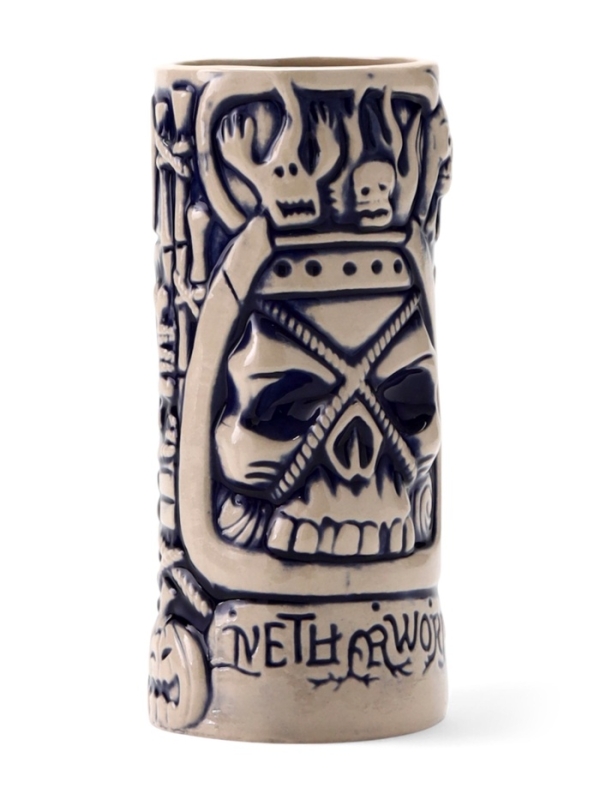 Стакан для коктейлей "Тики", череп, керамика