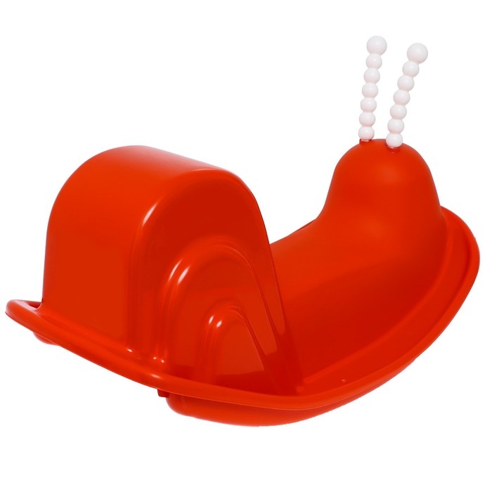 Качалка &laquo;Улитка&raquo;, цвет оранжевый