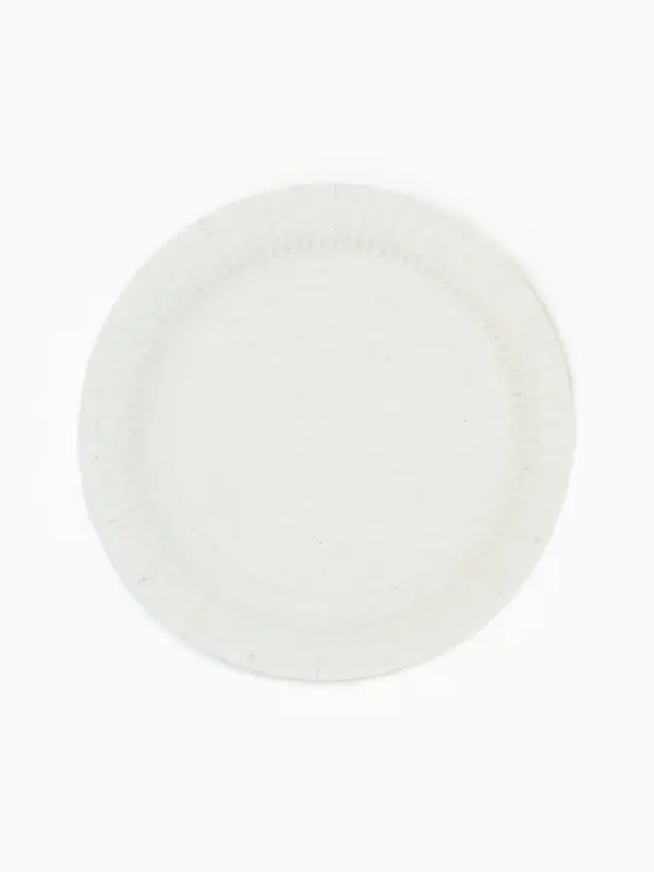 МП Тарелка одноразовая бумажная "Черное золото", шары, 18 см (10 шт.)