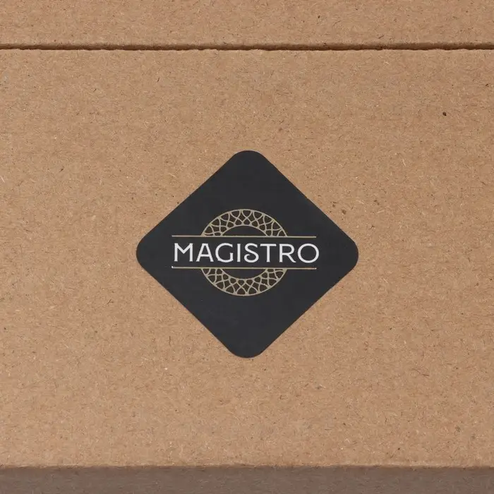 Набор бокалов из стекла харрикейн Magistro &laquo;Овация&raquo;, 400 мл, 7,5&times;20 см, 6 шт