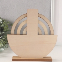 Сувенир дерево настольный календарь "Наш дом" 3,7х19,5х20 см Сувенир дерево настольный календарь "Наш дом" 3,7х19,5х20 см