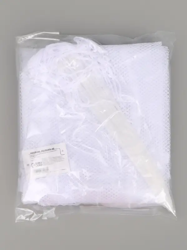 Защитная сетка ограждение для лестницы, 3 метра, цвет белый, Крошка Я