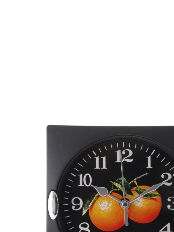 Часы настенные для кухни "Фрукты", для дома и дачи, 15 х 15 см, d-13 см