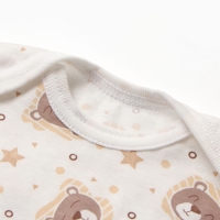 Комплект для новорожденного (боди/штанишки) "Львята", цвет молочный, рост 62 см