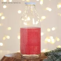 Бутылка &laquo;Тепла и уюта в Новом Году&raquo;