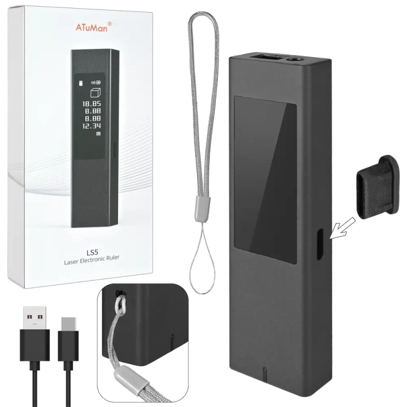 Лазерный дальномер Xiaomi Duka LS5 Laser Range Finder