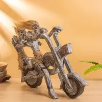 Сувенир "Аборигены байкеры" дерево, 35х15х30 см